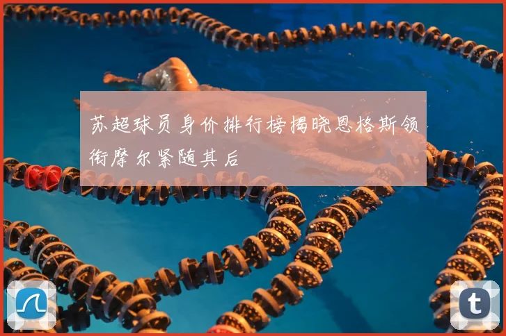苏超球员身价排行榜揭晓恩格斯领衔摩尔紧随其后